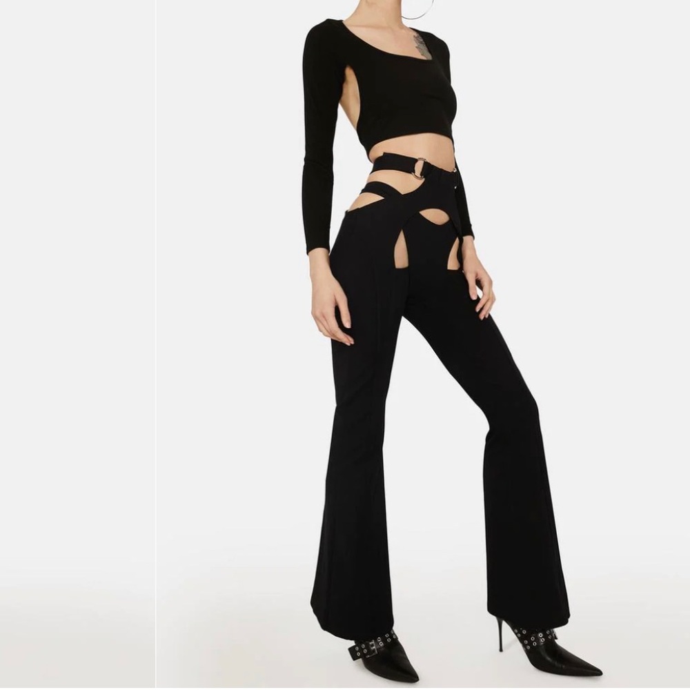 Lipt the Label Morph Cut-Out Pants